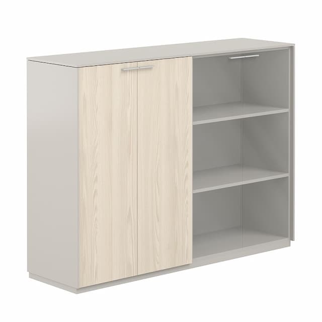 Шкаф средний двойной Norden Атлас NZ-0305+NZ-0325.GS.YN.GL