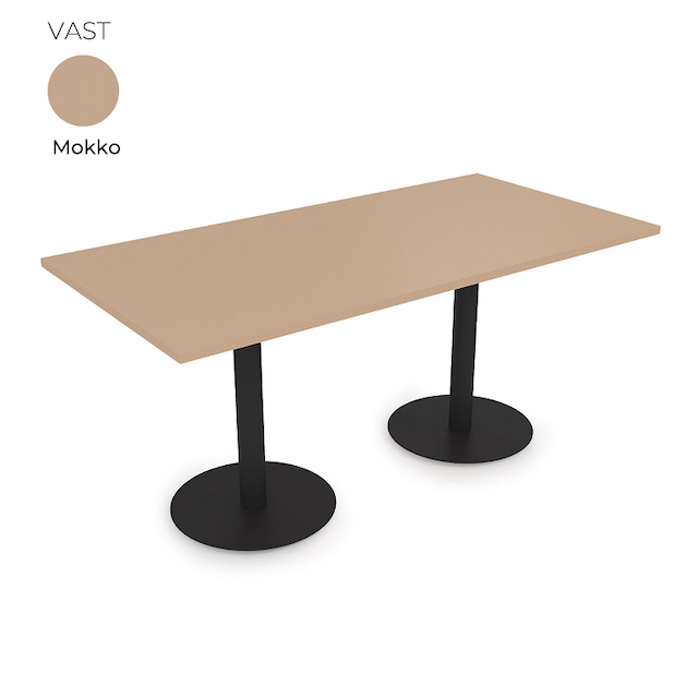 Стол на 2-х опорах Алсав 21VAST.120 Mokko