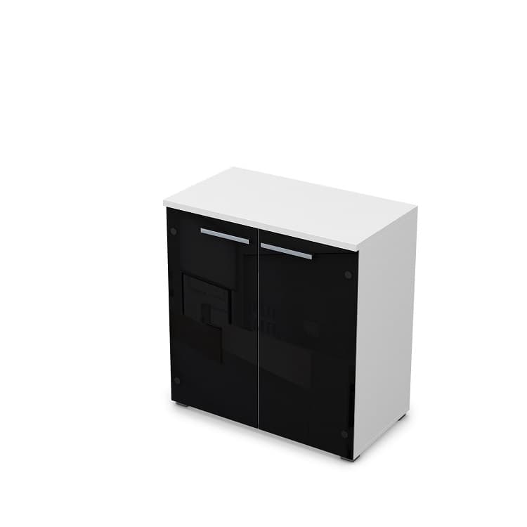 Шкаф АЛСАВ Gloss 9Ш.023.4 белый премиум
