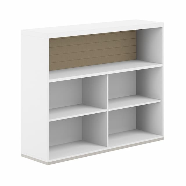 Стеллаж-комбо 1238 односторонний Norden Allegro AG.251.101.661.BG с топом и экраном тканевым высоким