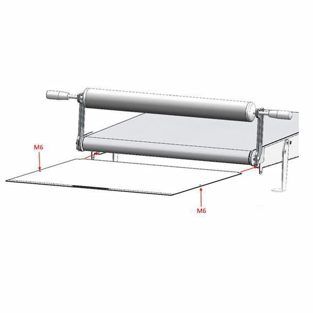 Лоток для муки ROLLMATIC SP55 для тестораскатки R55 комплект 2шт