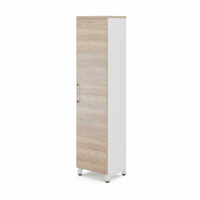 Шкаф распашной Kobor HR/5-45/60/M white/natural