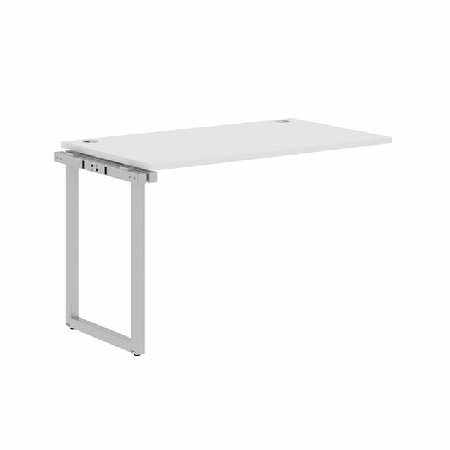 Стол промежуточный Skyland XIQST 1270 белый/алюминий 1200х700х750