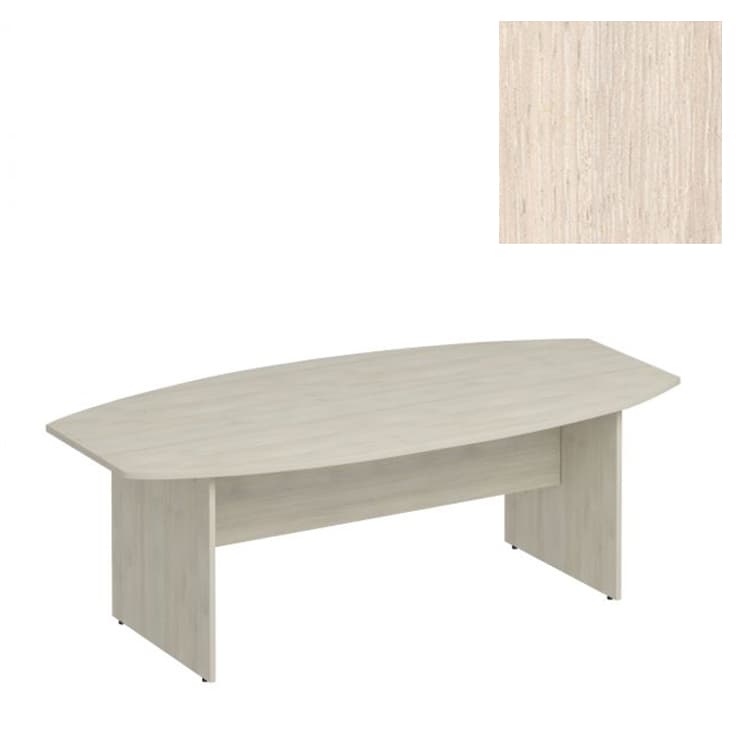 Стол для переговоров Юнитекс Комфорт К.143 ДШ (220x110x75) дуб шамони