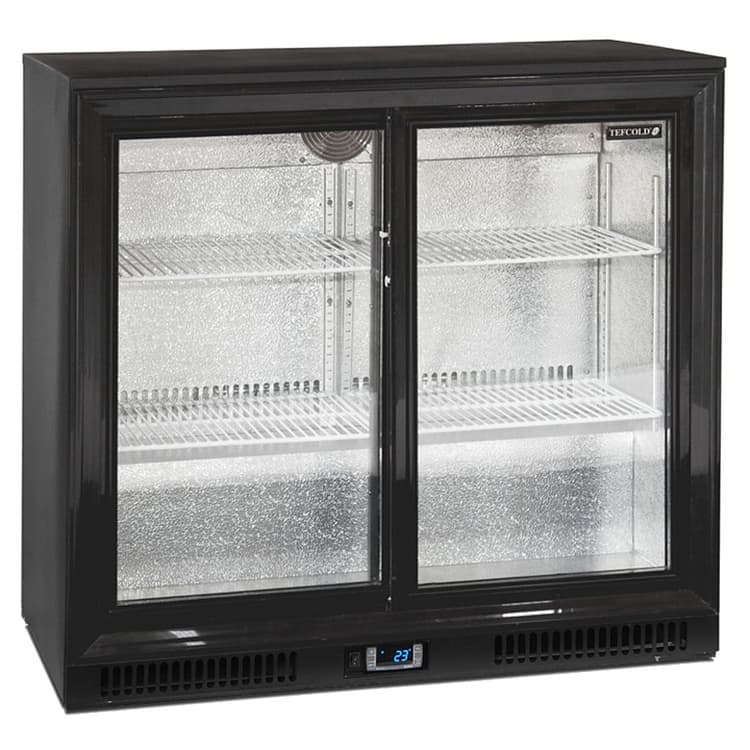 Шкаф холодильный TEFCOLD DB201S барный (черный)