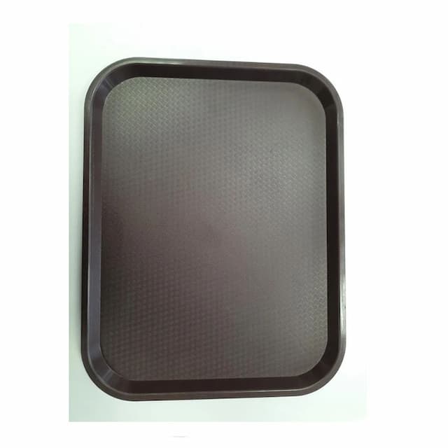 Поднос пластик MVQ 45Х35СМ коричневый TPL45X35BR