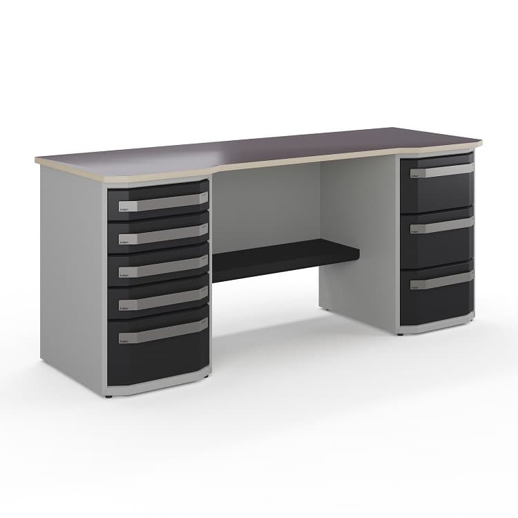 Верстак слесарный двухтумбовый Kobor Expert MW.2.41.6-120/70