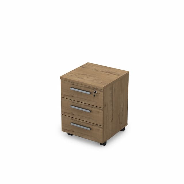 Тумба подкатная АЛСАВ Gloss 9Т.004 teakwood