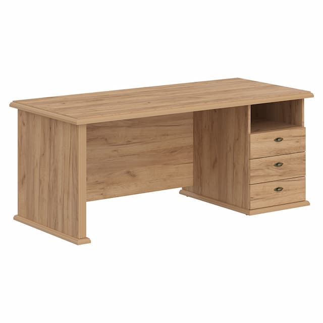 Стол руководителя однотумбовый Skyland RDT 188.A(R) Дуб Бофорд 1800х800х750 RAUT