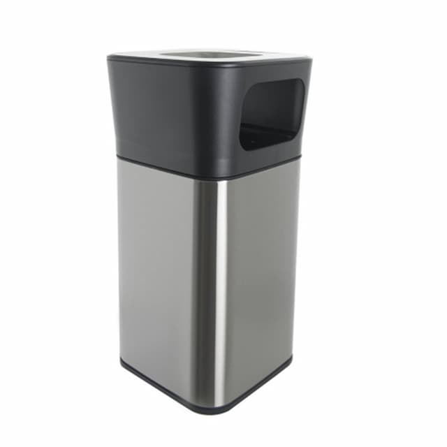 Урна уличная квадратная, пепельница Foodatlas JAH-3221, 20л
