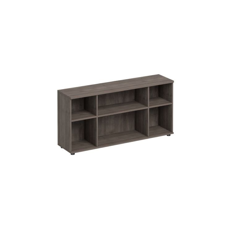 Каркас шкафа комбинированного низкого Юнитекс Комфорт КФ К.521 ШТ (154x38x75) дуб шамони темный