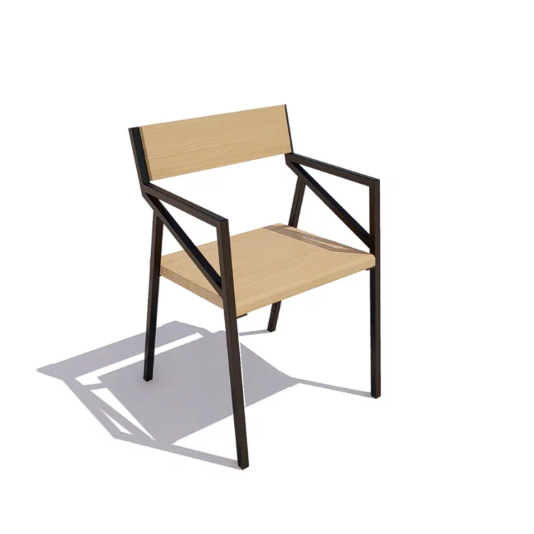 Барный стул Трапеза 7 Скамеек лиственница