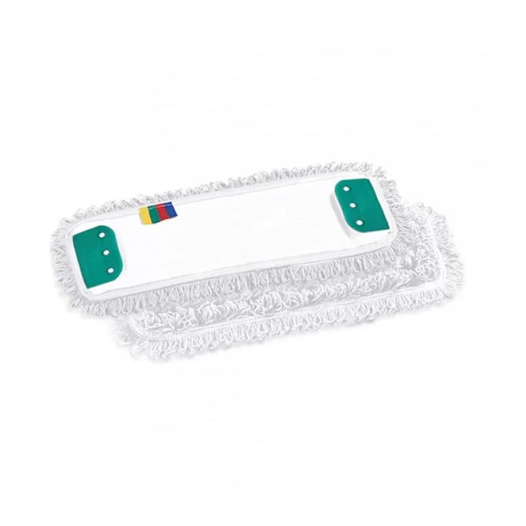 Моп TTS Microriccio с держателями, микрофибра, белый, 40x13 см