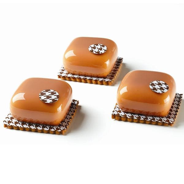 Форма силиконовая PAVONI PAVOFLEX для пирож. 3D "Мистер" 58х58мм h33мм, 90мл, 12 ячеек