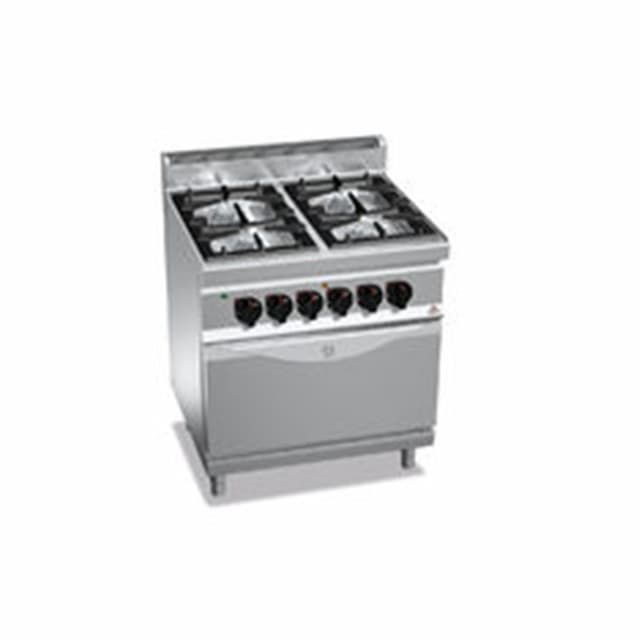 Плита газовая Berto's G7F4+FE