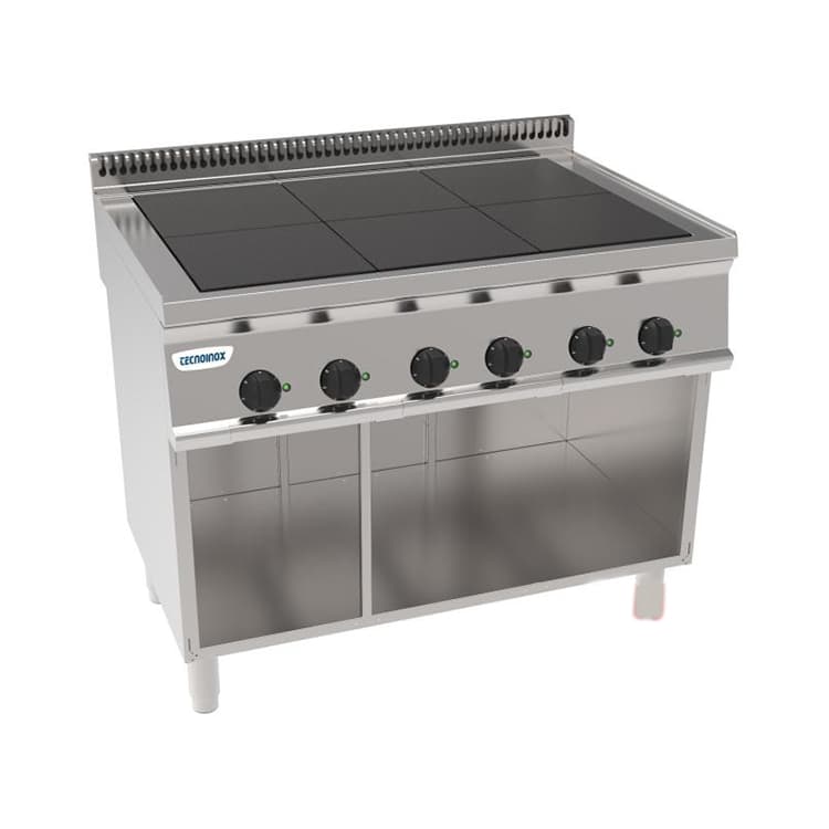 Плита 6 конфорочная 700 серии TECNOINOX PCU105FE7 616094