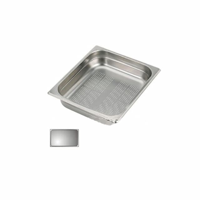 Гастроемкость SARO GN2/3х40 перфорированная, нерж.сталь 