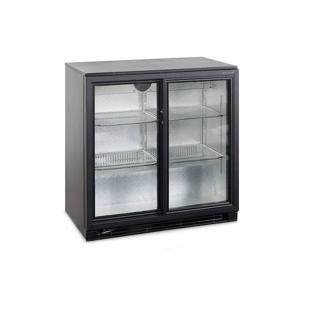 Шкаф холодильный со стеклом TEFCOLD BA20S-I барный черный
