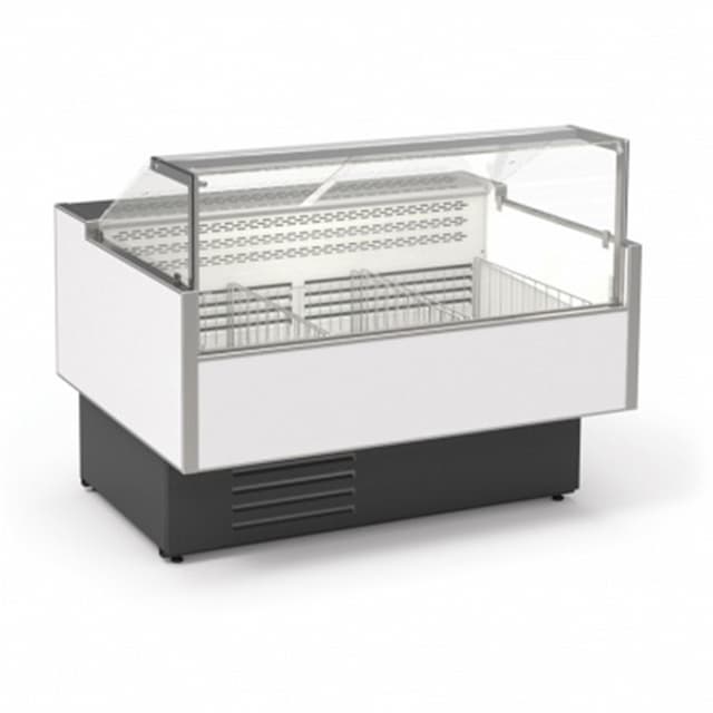 Витрина холодильная Cryspi Gamma Quadro М 1200 LED с боковинами
