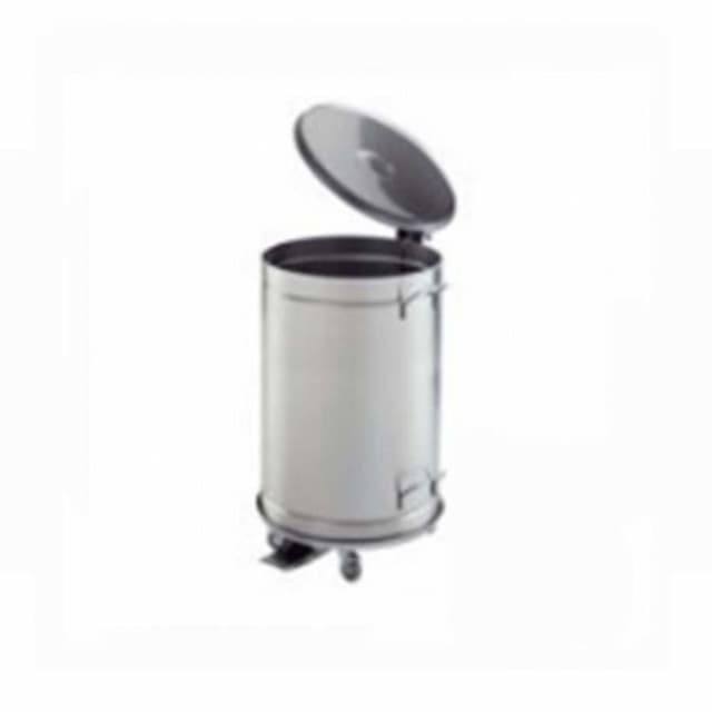 Бак с крышкой металл для мусора Angelo po PCR70P