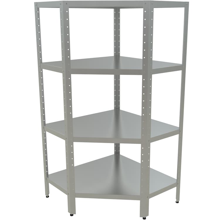 Стеллаж кухонный угловой КОБОР СКУ-5/4-90/100
