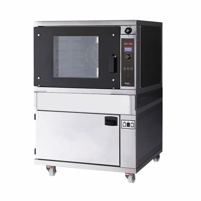 Печь конвекционная без козырька с расстойкой Apach Bakery Line K4TM MDP
