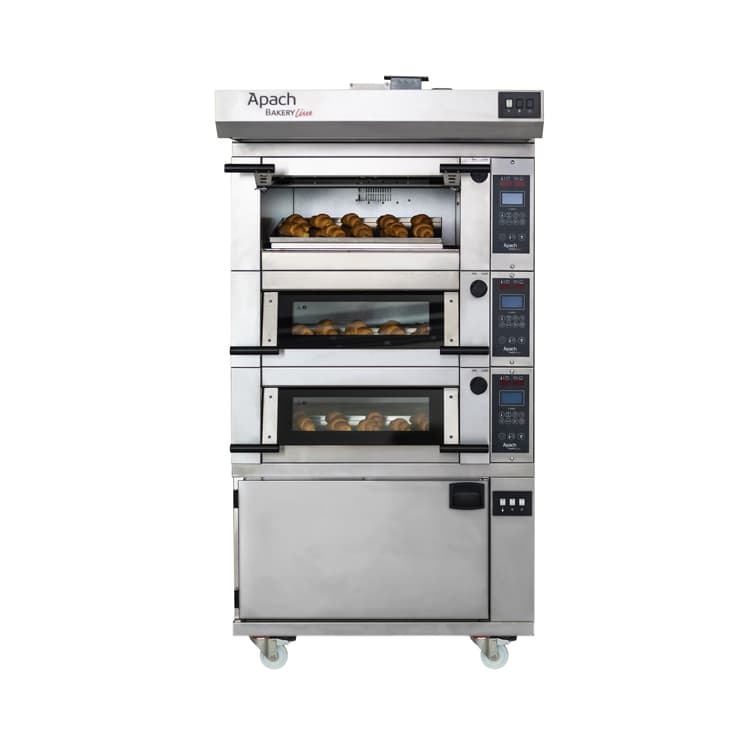 Печь подовая с расстойкой APACH BAKERY LINE E2LK4P DP