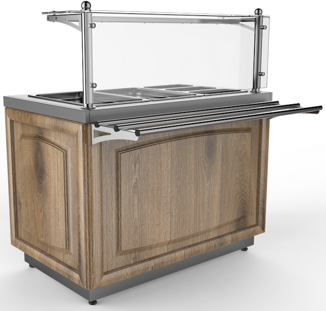 Мармит вторых блюд линии раздачи Classic Челябторгтехника RM23A Classic
