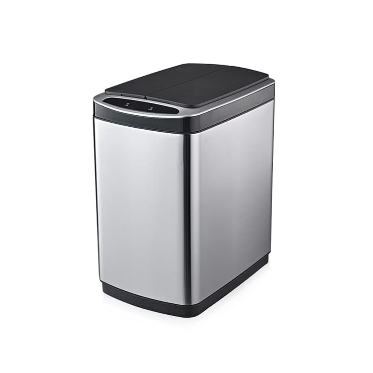 Ведро для мусора сенсорное, прямоугольное, створки, внутр ведро, Foodatlas JAH-5211, 20 л