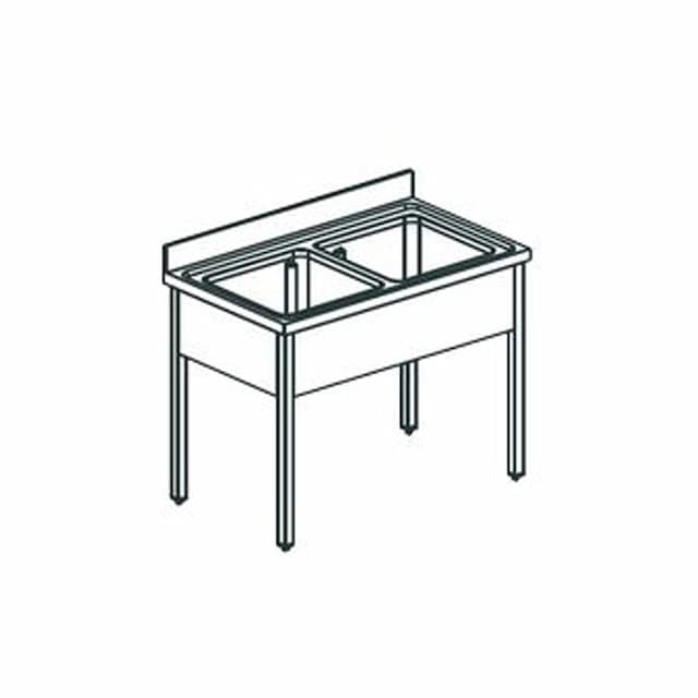 Ванна котломоечная APACH CHEF LINE L2P217-85