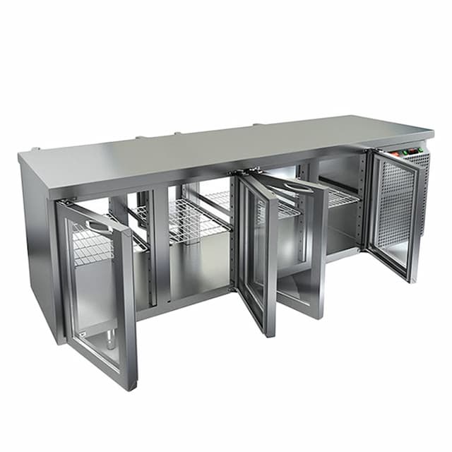 Стол охлаждаемый со сквозными дверями Hicold GNG T 1111/HT