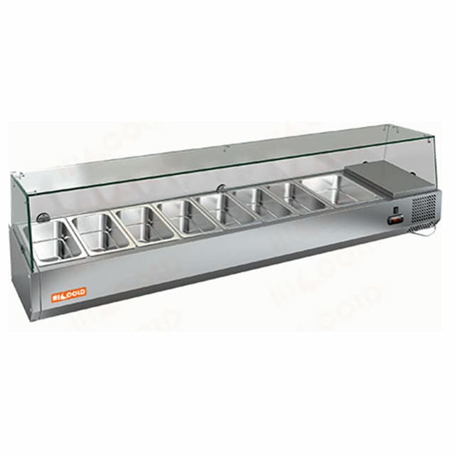 Витрина холодильная Hicold VRTG 3 к PZE3